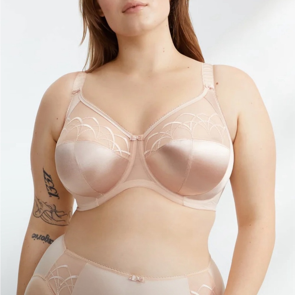 Elomi Cate Underwire Bra‎ Full Cup Maximum Lift & Shape, Side Support, Latte 36G